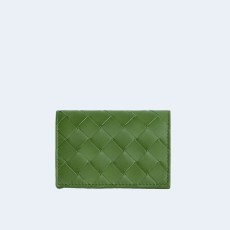 보테가 베네타 인트레치아토 명함 케이스 아보카도